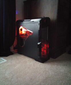 Thermaltake Versa N21 Black Edition Translucent Window Panel SPCC ATX Mid Tower Computer Chassis CA-1D9-00M1WN-00 58 71Ou1NBVCvL