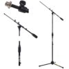 Hola! Music Mic Stand w/Adjustable Height for Home, Studio, Office or Stage Use - Standard Clutch Single Unit Standard Clutch - 1 Unit