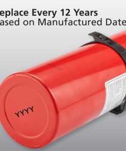 Kidde Fire Extinguisher for Home, 1-A:10-B:C, Dry Chemical Extinguisher, Red, Mounting Bracket Included 1 Pack Basic 38 71OuPM6DHeL