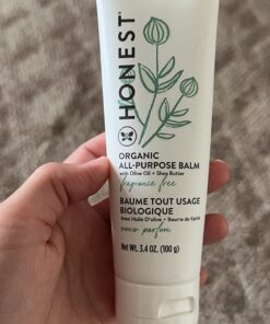 The Honest Company Organic All Purpose Balm | Gentle for Baby | Soothes + Moisturizes | Plant-Based + Hypoallergenic | 3.4 oz All Purpose Balm, 3.4 oz 29 71OuVZoLIL
