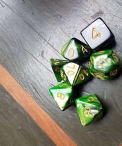 SmartDealsPro 6 x 7 Sets(42 Pieces) Double Colors Polyhedral Dice Set with Pouches for Dungeons and Dragons DND RPG MTG Table Games D4 D6 D8 D10 D12 D20 (6-Colors Set 2) Color 1 47 71Oua7csaAL