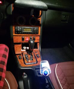 Nulaxy Bluetooth Car FM Transmitter Audio Adapter Receiver Wireless Handsfree Voltmeter Car Kit TF Card AUX 1.44 Display - KM18 Golden 40 71OuggyYYwL