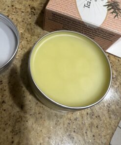 TEA TREE OIL BALM -100% All Natural | Great Cream for Soothing Irritations like Eczema, Psoriasis, Rashes, Insect Bites, Folliculitis, Acne, Itches, Dry Chapped Heels, Cuticles, Saddle Sores and more! 52 71OulvXgjCL