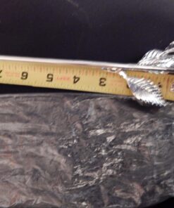 Elegance Long Stem Rose Ring Holder, 9", Silver 29 71OvStJeK7L