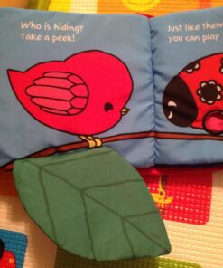 ToBe ReadyForLife Stimulating Baby Books 0-6 Months and 6-12 Months Infants | Crinkle Books for Babies Makes Great Toys Gift for 1 Year Old | Soft Cloth Animals Baby Books for Baby Gift Blue 43 71OwAmXB7EL