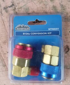 MOUNTAIN 8201 R-12 to R-134a Conversion Quick Connect Coupler Set 9 71OwO dUWL