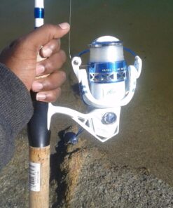 KastKing Centron & Centron Lite Spinning Reels, Size 500 is Perfect for Ice Fishing, Up to 17.5Lbs Max Drag, 5.2:1 Gear Ratio, Ultra Smooth Powerful, CNC Aluminum Spool, 9+1 BB Light Weight Centron Lite - Collapsible Handle Size 5000 51 71OxMmgaUaL 1