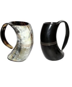 Alternative view of ANTIQUANA Polished Finish Drinking Horn Tankard 16