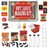 DIY Gift Kits Hot Sauce Making Kit, 26 Piece Set, Gourmet Spicy Gift Set For Men, Featuring 5th Generation Heirloom Peppers & Spice Blends, Natural & GMO Free, Recipe Book, Storing Bottles Standard 13 71OzQImZ89L 3