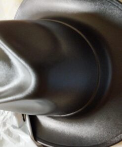 OccuNomix VCB200-06 Vulcan Cowboy Style Hard Hat with Ratchet Suspension, Black, One Size 36 71P iSGtfbL