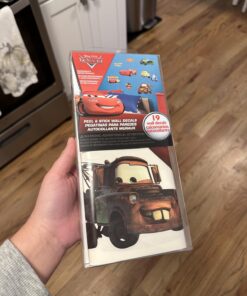 RoomMates RMK1520SCS Disney Pixar Cars Piston Cup Champs Peel and Stick Wall Decals 21 71P iYYSvlL