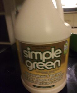 Simple Green 73434010 14010 Industrial Cleaner & Degreaser, Concentrated, Lemon, 1 gal Bottle, 128 Fl Oz (Pack of 1) Transparent 128 Fl Oz (Pack of 1) 26 71P vSpYSJL