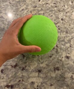 AppleRound Pack of 4 Sports Balls with 1 Pump: 1 Each of 5" Soccer Ball, 5" Basketball, 5" Playground Ball, and 6.5" Football (4 Balls and 1 Pump) 59 71P xh9C9fL