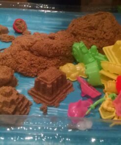 Kinetic Sand, 3 Lbs Beach Sand for Ages 3 and Up Brown Beach Sand 33 71P0Q2kTaWL