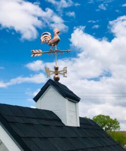 Good Directions Bantam Rooster Weathervane, Pure Copper 30 71P0W4I4EWL
