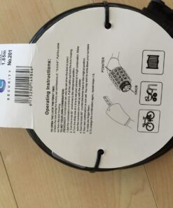 Etronic Bike Lock M6, Cable Lock 6 Feet Long Coiled Security Resettable Combo Combination Lock Bicycle Lock with Mounting Bracket Black 57 71P1AQZdGeL