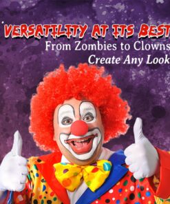 Kangaroo Halloween Super Family Makeup Kit: Professional SFX Face & Body Paint for Zombie Cosplay, Injuries, & Blood Effects 44 71P20iq9faL 1