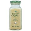 Simply Organic Garlic Powder Certified Organic, 3.64-Ounce Container 3.64 Ounce (Pack of 1)