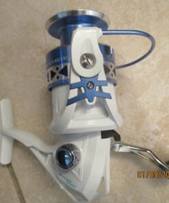 KastKing Centron & Centron Lite Spinning Reels, Size 500 is Perfect for Ice Fishing, Up to 17.5Lbs Max Drag, 5.2:1 Gear Ratio, Ultra Smooth Powerful, CNC Aluminum Spool, 9+1 BB Light Weight Centron Lite - Collapsible Handle Size 5000 52 71P39ATMpsL