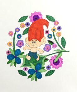 It's Color Time! (DreamWorks Trolls) (Adult Coloring Book) 22 71P3i6OL81L