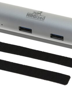 Artix USB 3.0 4-Port Hub with 2-Foot USB 3.0 Cable - Silver (4-Port Aluminum Hub) 21 71P3j4hn7WL