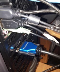 BlueRigger HDMI to DVI Cable (6FT, High-Speed, Bi-Directional Adapter Male to Male, DVI-D 24+1, 1080p, Aluminum Shell) - Compatible with Raspberry Pi, Roku, Xbox One, PS5/PS4/PS3, Graphics Card 6FT 49 71P4Cg0p3oL