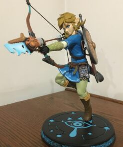 First 4 Figures The Legend of Zelda: Breath of The Wild: Link Figure, Blue Standard 48 71P4Yrf5gL