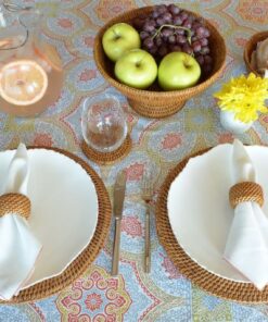 KOUBOO 1020034 La Jolla Bowl Bread Basket, Honey-Brown 6 71P5eoOE5YL