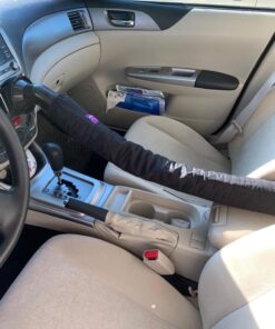 The Noggle, 8ft - Kid's Personal Air Conditioning System, Made in USA, Directs Cool Air to Children in The Backseat - Air Conditioning Vent Hose for Vehicles, Making The Back Seat Cool Again - Black 8 feet Black Ice 45 71P6dgKzwuL