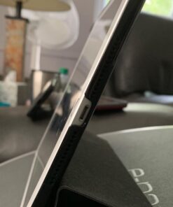 ESR for iPad 9.7 Inch Case, Trifold Smart Case Compatible with iPad 5th/6th Generation, Two-Way Stand, Slim and Lightweight, Auto Sleep and Wake, Ascend Series Case, Black 01black 64 71P6xhQFmYL