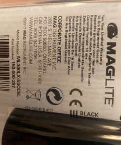 Maglite ML300LX LED 3-Cell D Flashlight, Matte Black 3-D Cell 73 71P7LOJdfeL