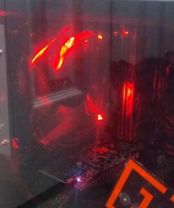 Cooler Master RR-212L-16PR-R1 Hyper 212 LED CPU Cooler with PWM Fan, Four Direct Contact Heat Pipes, Unique Blade Design and Red LEDs 46 71P7Y5GQTlL