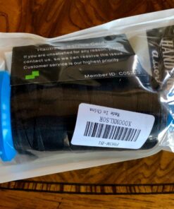 Haobase Black Bonded Nylon Sewing Thread 1500 Yard Size T70 #69 34 71P8r7YgNDL