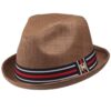 Peter Grimm Depp Fedora Hat Large-X-Large Brown