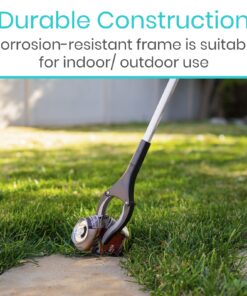 Vive Reacher Grabber 32" - Extra Long Mobility Aid - Rotating Hand, Heavy Duty Grip Arm - Reaching Assist Tool for Trash Pickup, Litter Picker, Garden Nabber, Disabled, Handicap Arm 1 20 71P8tsMMcTL