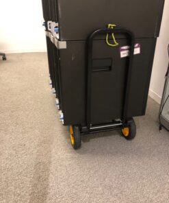 Rock-N-Roller R2RT (Micro) 8-in-1 Folding Multi-Cart/Hand Truck/Dolly/Platform Cart/26" to 39" Telescoping Frame/350 lbs. Load Capacity, Black 51 71PAGNO8XPL