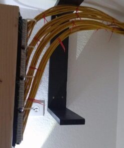 Cable Matters UL Listed Rackmount or Wall Mount 24 Port Network Patch Panel (Cat6 Patch Panel / RJ45 Patch Panel) Regular 39 71PAkGsxGyL