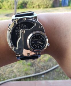 New Russian Aviator Pilot Army Military Sports Quartz Mens Wrist Watch Dual Time 68 71PBgl7BfYL