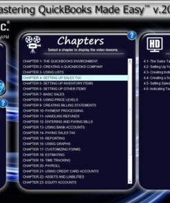 TEACHUCOMP Video Training Tutorial for QuickBooks Pro v. 2016 DVD-ROM Course and PDF Manual 5 71PBrKHaMdL
