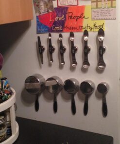 Strongman Tools Strong Magnetic Hooks Heavy Duty Magnet Hooks for Hanging - with Neodymium & Non Scratch Adhesive - Magnetic Hook for Cruise, Wall, Locker, Hanger and More - 6 Pack Set, 50 lbs 50lbs Hooks 36 71PCBmyZL 1