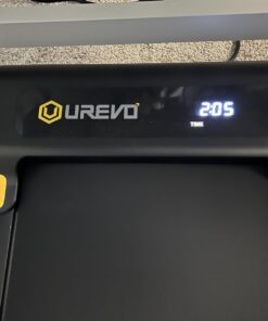 UREVO Under Desk Treadmill, Walking Pad for Home/Office, Portable Walking Treadmill 2.25HP, Walking Jogging Machine with 265 lbs Weight Capacity Remote Control LED Display Black One Size 35 71PCTmn0kfL