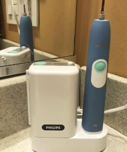 Philips Sonicare Series 2 Rechargeable Toothbrush, Steel Blue 1 Count (Pack of 1) 12 71PEVeEpyCL