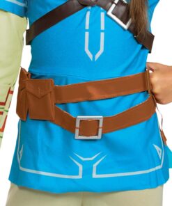 Link Breath Of The Wild Deluxe Costume, Blue, Small (4-6) Small (4-6) 18 71PFcDDZQoL