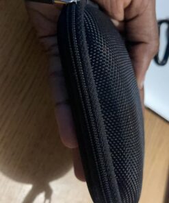 CASEBUDi Tough Travel Carrying Case for Apple Magic Mouse 1 and 2 | Hard Shell Ballistic Nylon (Black) Black 22 71PGIV9 5yL