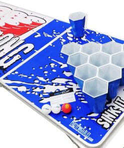 HEXCUP - Reusable Party Pong Cup Set by PartyPong - 22 Reusable Cups, 3 Balls, & Plastic Game Card 24 71PHLEs5 L