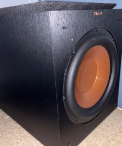 Klipsch R-12SW Powerful Deep Bass Front Firing 12" Copper-Spun Driver 400W Digital Power Subwoofer 14" X 18.5" X 16" 23 71PIhMkzxtL