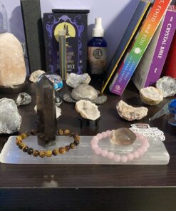 Selenite Stick 6 to 8.5 Inches long, 1 to 2 inches wide, white healing stone, strong protection powers 43 71PIkqrwcML