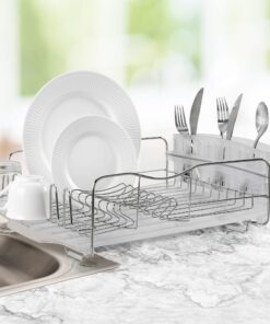 Polder Advantage 3-Piece Stainless Steel Dish Rack 12 71PIxJdw0tL