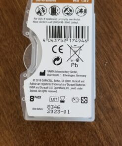 Duracell Activair Hearing Aid Batteries Size 312 (80 Batteries), Brown 80 Count (Pack of 1) 16 71PIyOCkG0L