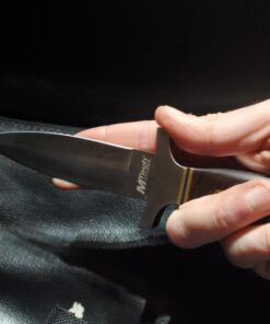 MTech USA – Fixed Blade Knife – Satin Finish Stainless Steel Blade, Brown Wood Handle with Stainless Steel Bolster, Includes Nylon Sheath - Hunting, Camping, Survival, Tactical – MT-20-03 36 71PJoI2BM5L